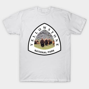 Yellowstone National Park shield T-Shirt